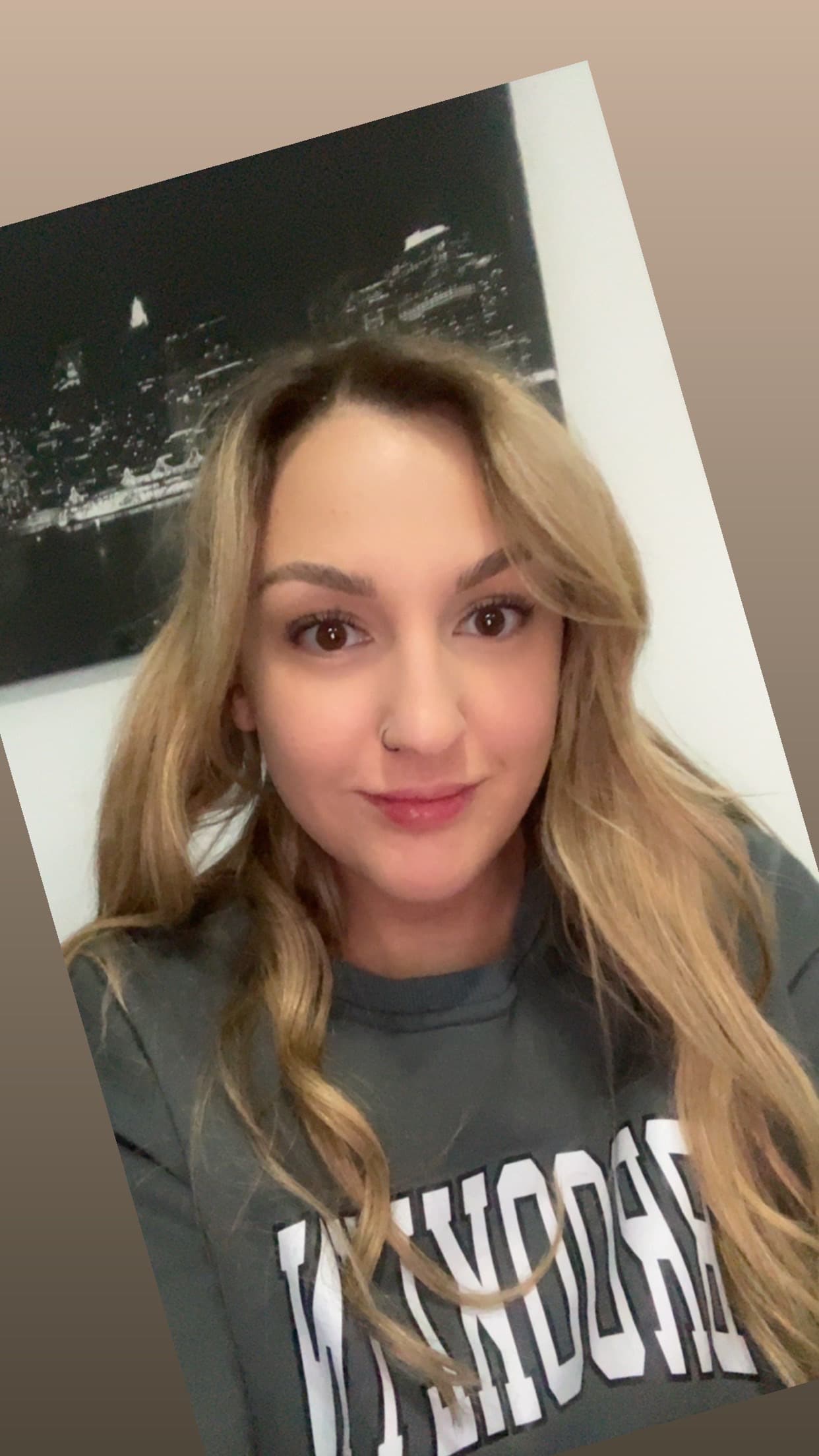 Brianna, pictured in their published cleaner profile photograph